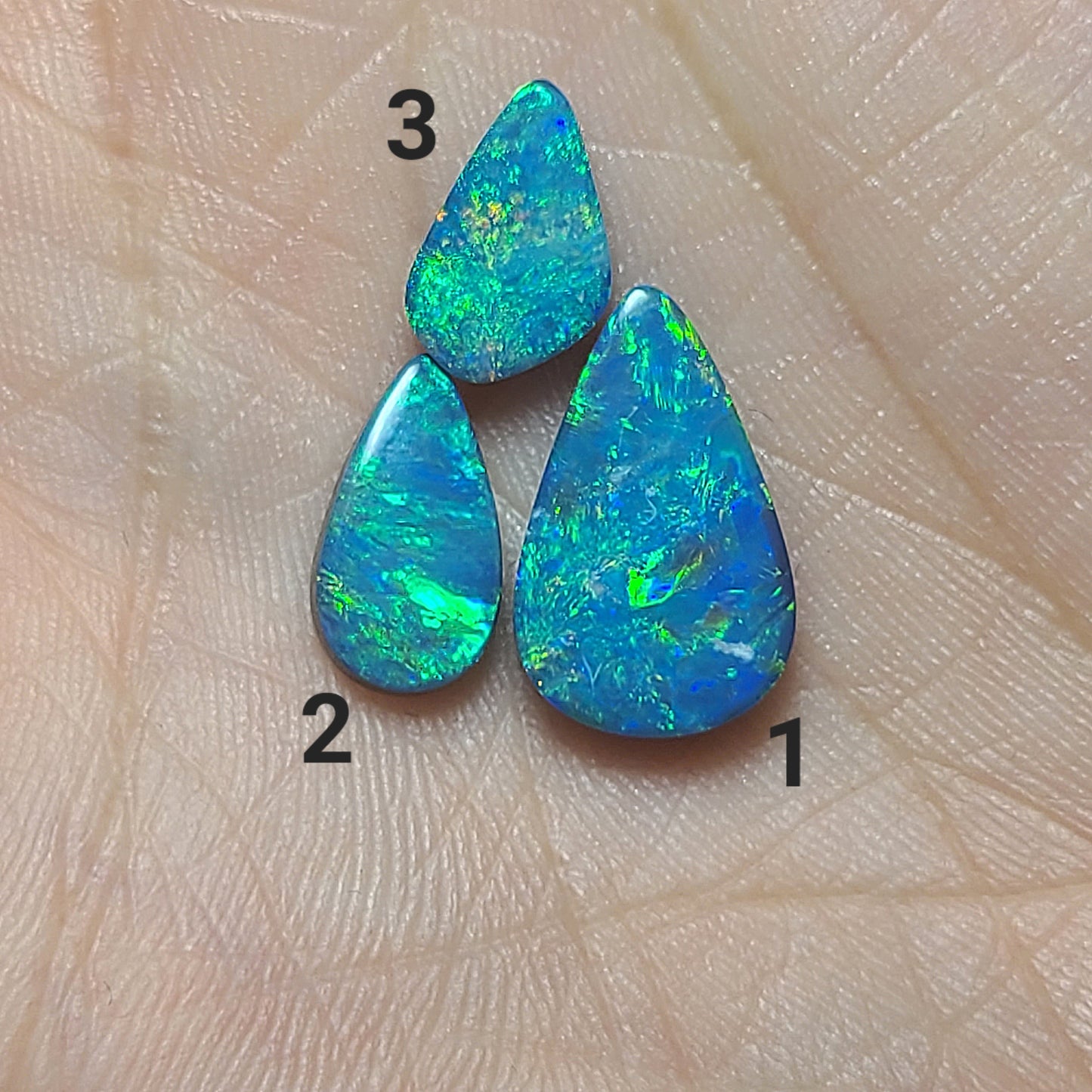3 Stone Doublet Opal Parcel