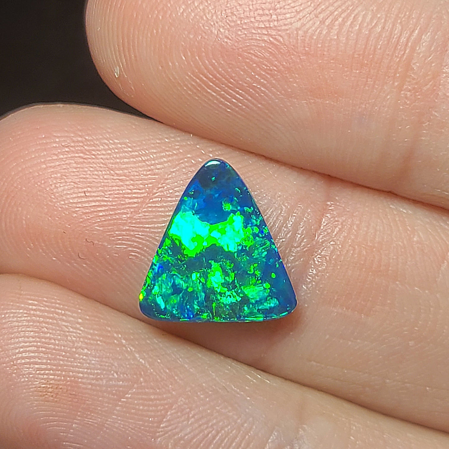 Triangle Doublet Opal