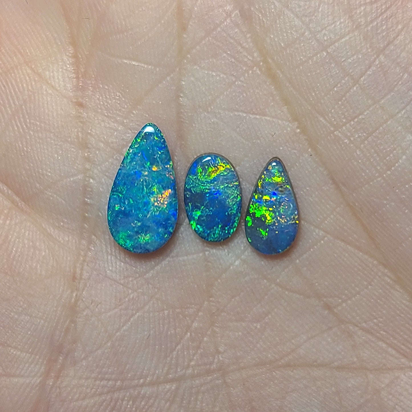 3 Stone Doublet Opal Parcel