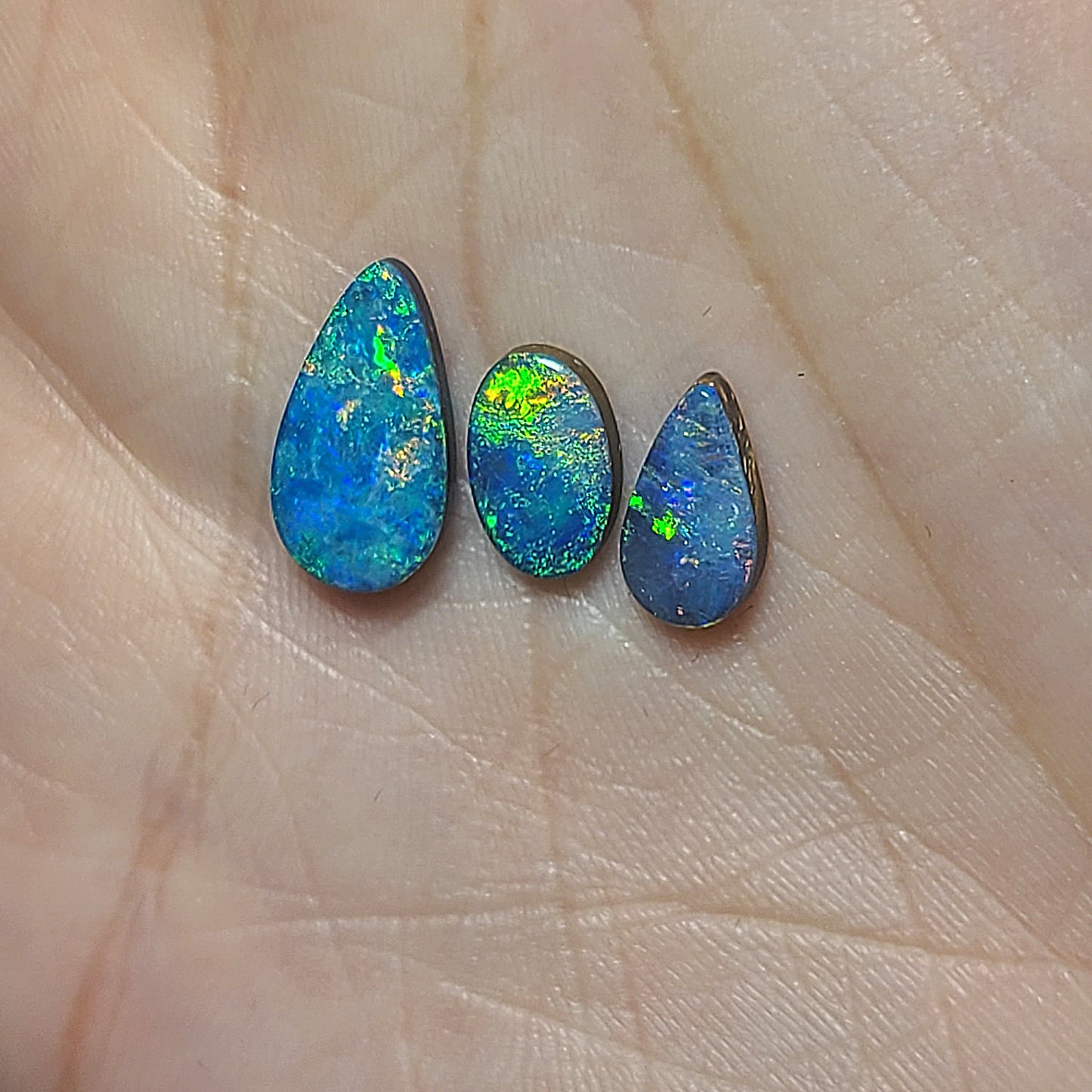 3 Stone Doublet Opal Parcel
