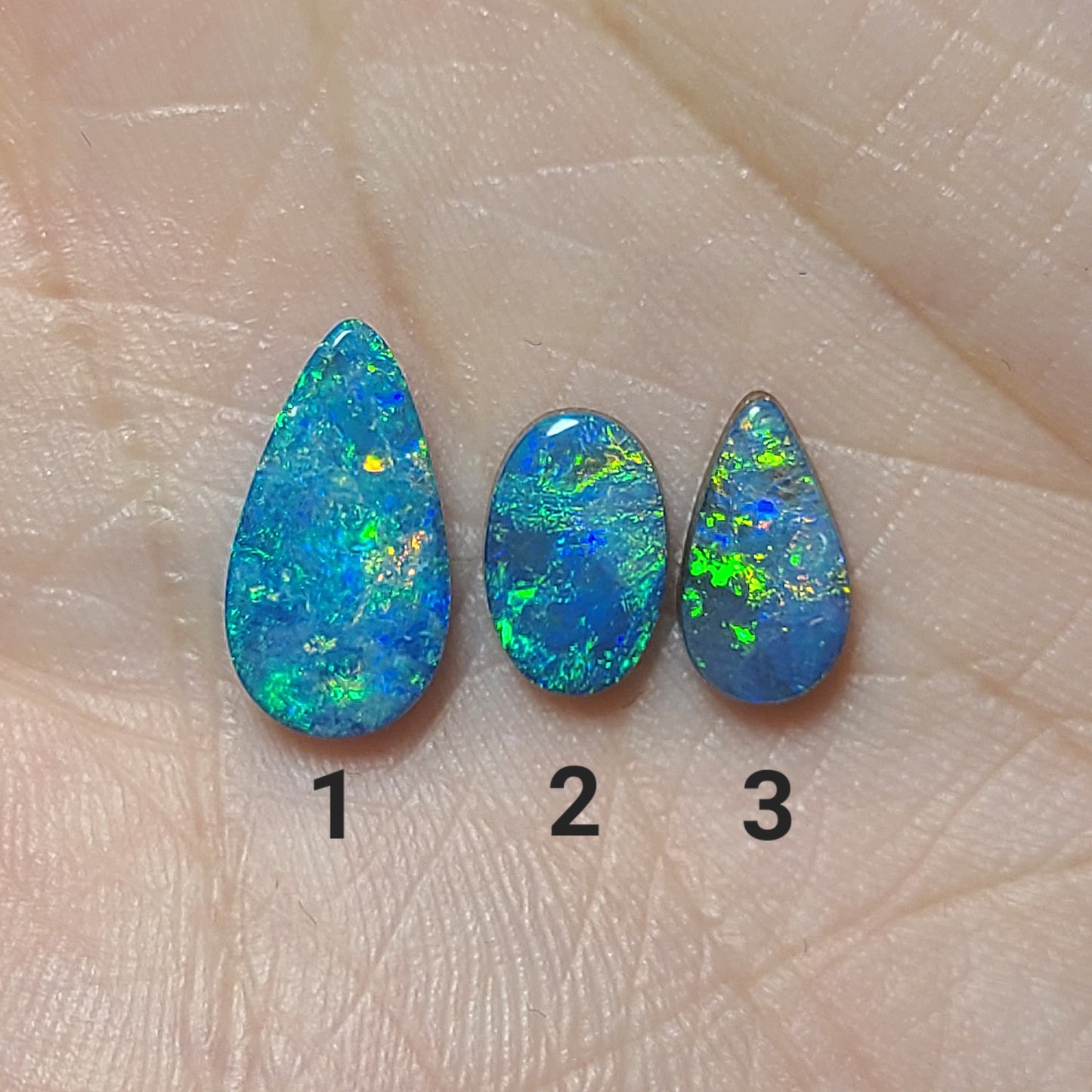 3 Stone Doublet Opal Parcel