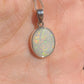Oval Light Opal Pendant