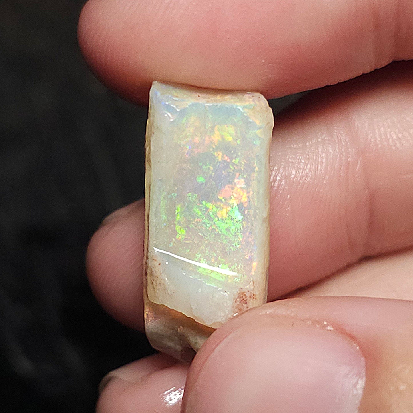 12ct Rough Opal Belemnite