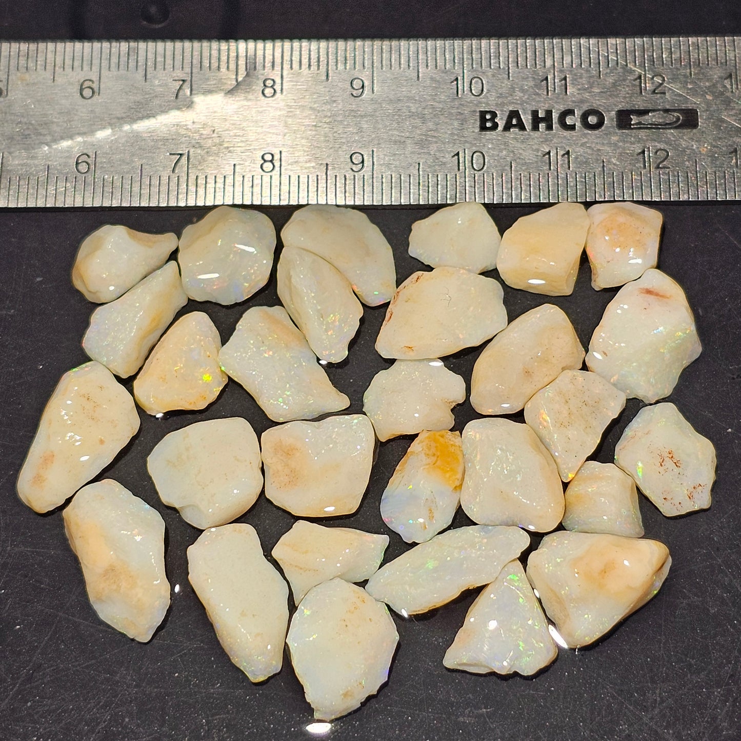 100ct White Based Coober Pedy Opal Parcel