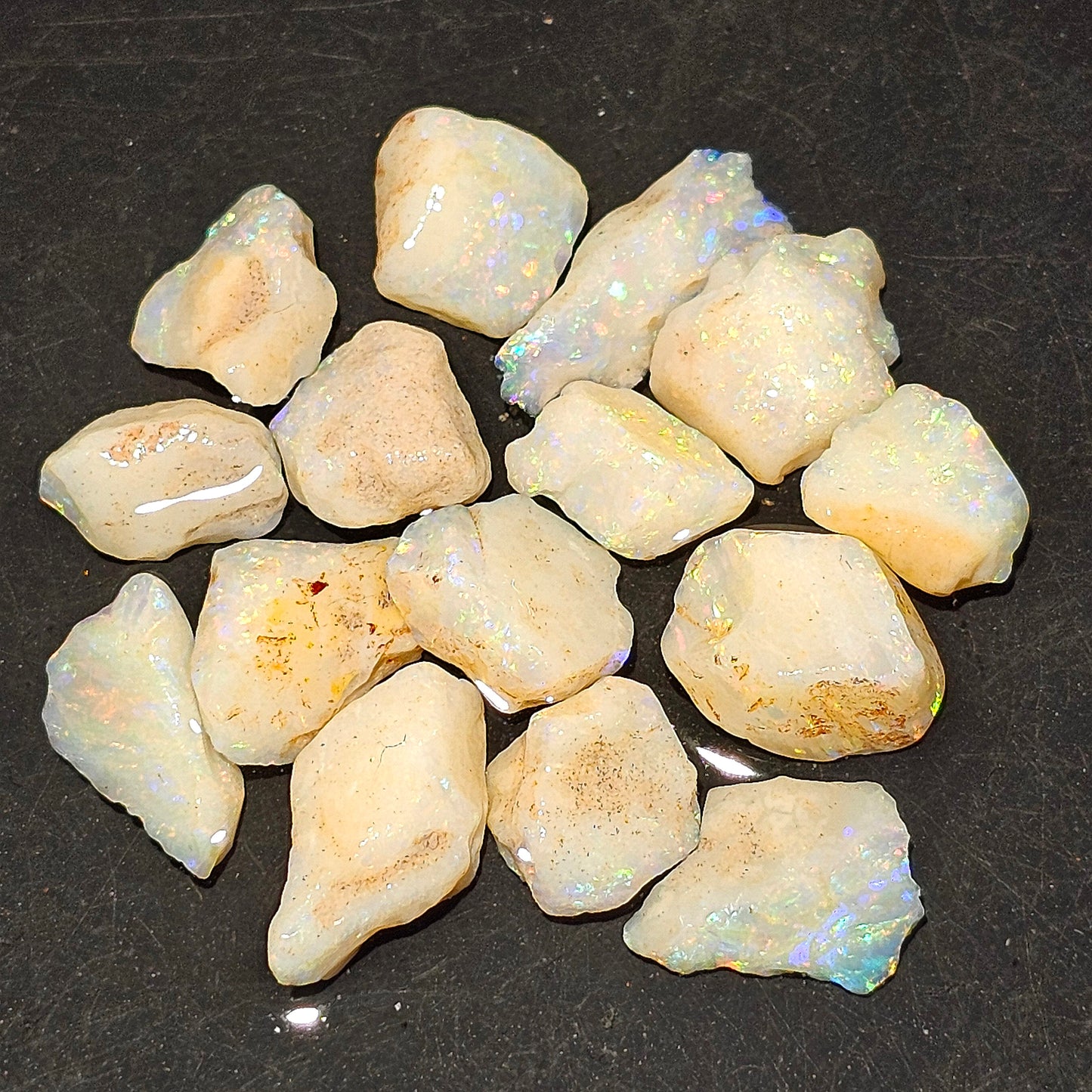 51ct White Based Coober Pedy Opal Parcel