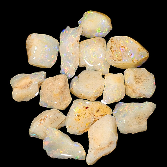 51ct White Based Coober Pedy Opal Parcel