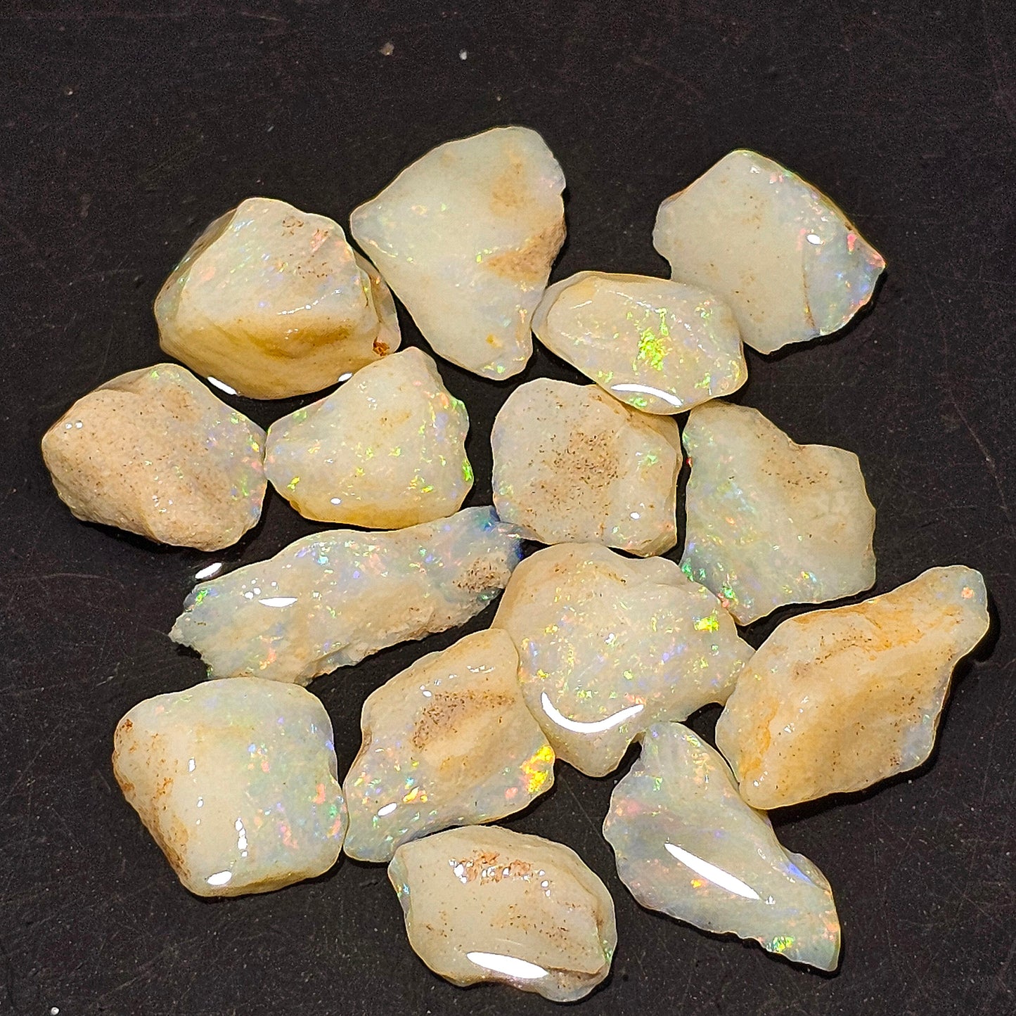 51ct White Based Coober Pedy Opal Parcel