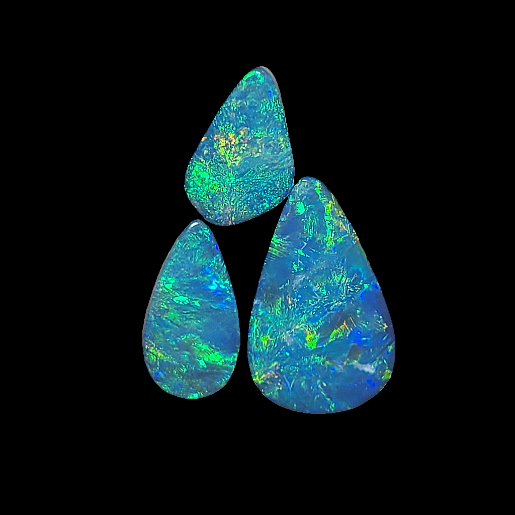 3 Stone Doublet Opal Parcel