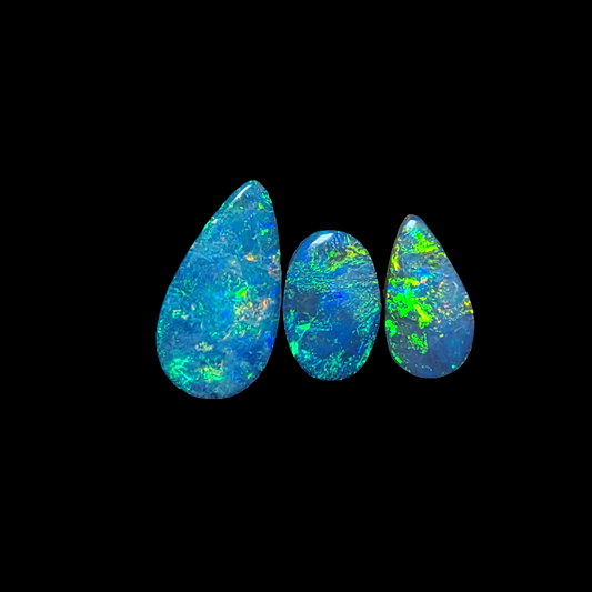 3 Stone Doublet Opal Parcel