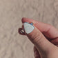Sterling Silver Opal Ring