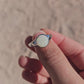 Sterling Silver Opal Ring