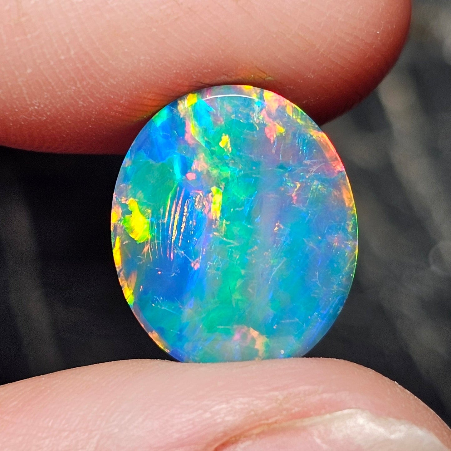 Oval Doublet Opal