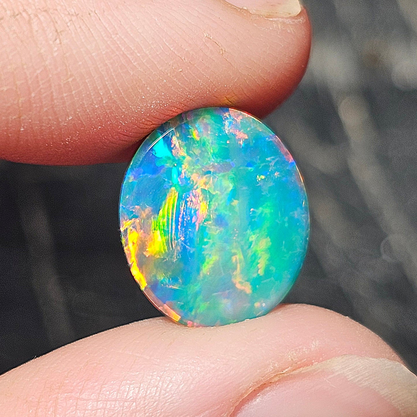 Oval Doublet Opal