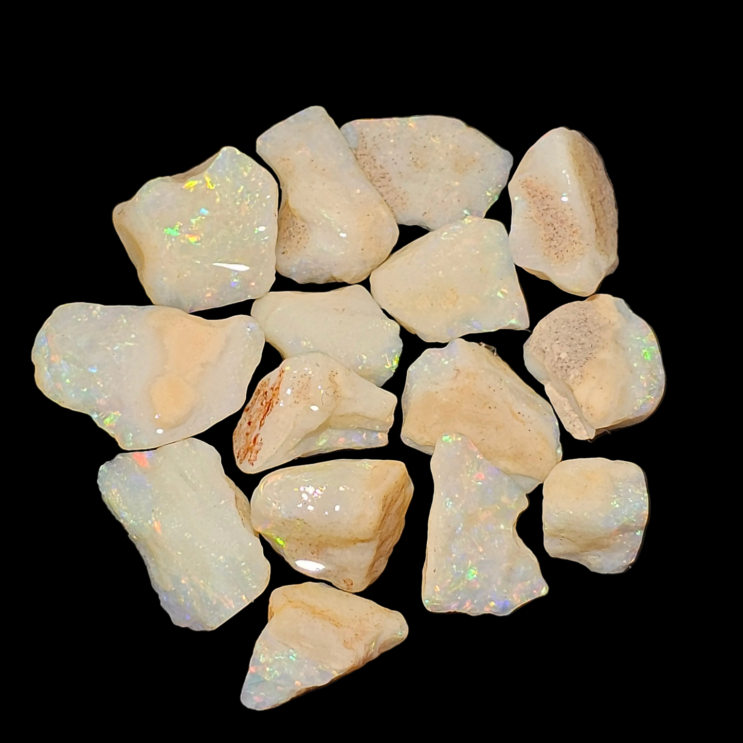 52ct White Based Coober Pedy Opal Parcel