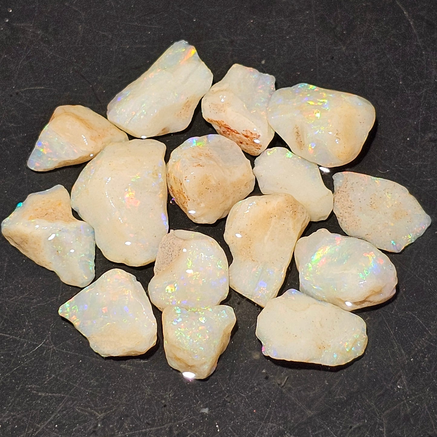 52ct White Based Coober Pedy Opal Parcel