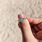 Sterling Silver Doublet Opal Ring